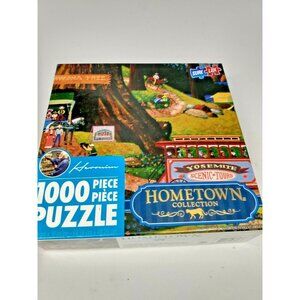 Hometown Collection "Yosemite Scenic Tours"  1000 Piece Puzzle COMPLETE